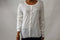 New Karen Scott Women's White Button Front Pointelle Knit Cardigan Shrug Top L