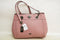 $495 NEW Coach Rose Pink Turn lock Edie Carryall Quilted Leather Shoulder Bag