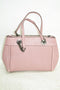 $495 NEW Coach Rose Pink Turn lock Edie Carryall Quilted Leather Shoulder Bag