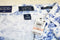 $89 Charter Club Women's Blue Printed Bristol Capri cropp Jeans Denim Plus 14W