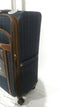 $360 New London Fog Brentwood 29" Soft Case Blue Suitcase Luggage Plaids Spinner