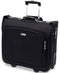 $350 New London Fog Buckingham 44" Wheeled Garment Bag Suitcase Luggage Black