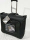 $350 New London Fog Buckingham 44" Wheeled Garment Bag Suitcase Luggage Black