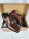 Bostonian Men Ipswich Apron Oxfords Brown Leather Office Dress Shoes Size 10.5 M - evorr.com