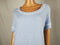 Karen Scott Womens Scoop Neck Striped Short Sleeve Embroidery Blouse Top Plus 2X - evorr.com