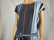 $99 New ALFANI Women's Scoop-Neck Black Multi Striped Belted Midi Dress Plus 22W - evorr.com