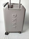 $225 New DKNY Allure 20" Hard Shell Spinner Suitcase Luggage Carry On Gray