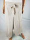 $89 New JM Collection Women's Capri Cropped Front Guaze Pants Beige Size XL - evorr.com