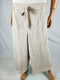 $89 New JM Collection Women's Capri Cropped Front Guaze Pants Beige Size XL - evorr.com