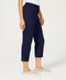 New STYLE&CO. Women's Blue Pull On Utility Capri Cropped Pants Comfort Size M - evorr.com