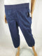 New STYLE&CO. Women's Blue Pull On Utility Capri Cropped Pants Comfort Size M - evorr.com