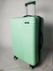 $240 Traveler Club Luggage Basette 24" Mint Green Luggage Suitcase Spinner Wheel