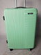 $240 Traveler Club Luggage Basette 24" Mint Green Luggage Suitcase Spinner Wheel