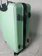 $240 Traveler Club Luggage Basette 24" Mint Green Luggage Suitcase Spinner Wheel