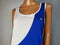 New TOMMY HILFIGER Sport Women Knotted Colorblock Sleeveless Knit Top  Blouse XL - evorr.com