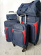 Nautica Oceanview 5 PC Luggage Set Spinner Suitcase Blue Softcase