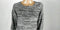 STYLE&CO. Women Long Bell Sleeve Scoop Neck Ruffle-Hem Gray Marl Sweater Plus 3X - evorr.com