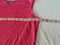 Karen Scott Women Sleeveless Boat Neck Cotton Rose Pink Tank Blouse Top Medium - evorr.com