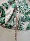 Taylor Women Ivory Green Digital Print Sleeveless A-line Pockets Lined Dress 6 - evorr.com