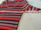 New Bar III Women Red Striped Stretch Tunic Dress Elbow Sleeve Scoop Neck Size L - evorr.com