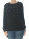 New INC International Concepts Women Crew Neck Long-Sleeve Sweater Jewel Plus 2X