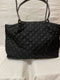 New GUESS Women's Jaxi Girlfriend Quilted Tote Bag Black Shoulder Bag