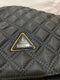 New GUESS Women's Jaxi Girlfriend Quilted Tote Bag Black Shoulder Bag