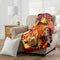 $40 Warner Bros. "Retro Lamp" Micro Raschel Throw Blanket, 46" x 60 Red