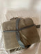 $40 New Bon Voyage Travel Plush Velvet Throw Blanket Tan Beige 50"x60"