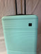 $460 iPack Glide Hard Side Luggage 25" Check in Suitcase Aqua Blue