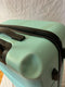 $460 iPack Glide Hard Side Luggage 25" Check in Suitcase Aqua Blue