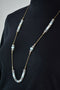 Nordstrom Joe Fresh Women's Gold Long Chain Blue Beads Fashion Necklace Jewelry - evorr.com