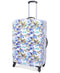 $340 TAG Pop Art 28" Hard Shell Luggage Expandable Suitcase Floral  White