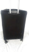 $300 New Delsey Helium 360 25" Expandable Spinner Suitcase Black Luggage