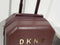 $225 DKNY Allure 20" Hard Spinner Suitcase Luggage Carry On Wine