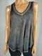 We The Free Women Sleeveless Black V- Neck Tank Blouse Top Size XS - evorr.com