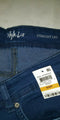 New Style&Co. Women's Tummy Control Straight Leg Jeans Denim Blue Petite 16WP - evorr.com
