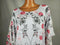 Alfani Women Scoop-Neck Layered Short-Sleeve Pink White Print Blouse Top Plus 2X - evorr.com