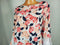 Charter Club Women Ruffle Sleeve Boat-Neck Floral Print Blouse Tunic Top Plus 2X - evorr.com