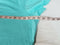Karen Scott Women's Short Sleeve Scoop Neck Aqua Blue Knit Blouse Top Plus 2X - evorr.com