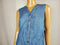 New Style&Co Women's Sleeveless Button Shirt Denim Wash Blouse Top Size Plus 1X - evorr.com