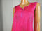 New Style&Co Women Sleeveless Hot Pink Split Neck Embroidery Blouse Top Petite S - evorr.com