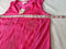 New Style&Co Women Sleeveless Hot Pink Split Neck Embroidery Blouse Top Petite S - evorr.com