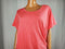 Style&Co. Women's Short Sleeve Pink Scoop Neck Side Tie Knot Blouse Top Plus 3X - evorr.com