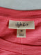 Style&Co. Women's Short Sleeve Pink Scoop Neck Side Tie Knot Blouse Top Plus 3X - evorr.com