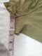 $78 New Free People Women's Short Sleeve Green Romper Dress Belted Linen Olive S - evorr.com