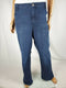 Style & Co. Women's Blue Mid Rise Boot Leg Denim Jeans Tummy Control Plus 20W - evorr.com