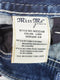 $104 Miss Me Women's Blue Denim Lucky Girl Chloe Bootcut Jeans Patched Size 27 - evorr.com