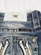 $104 Miss Me Women's Blue Denim Lucky Girl Chloe Bootcut Jeans Patched Size 27 - evorr.com