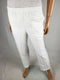 KAREN SCOTT Women Comfort Waist Dress Pants White Pull On Short Length Petite L - evorr.com